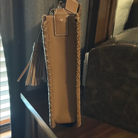 Tory Burch Brown Woven Crossbody Bag - Picture 6 of 16